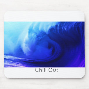 Mousepad Tapete de Rato Onda Oceânica Estilo de Vida tend