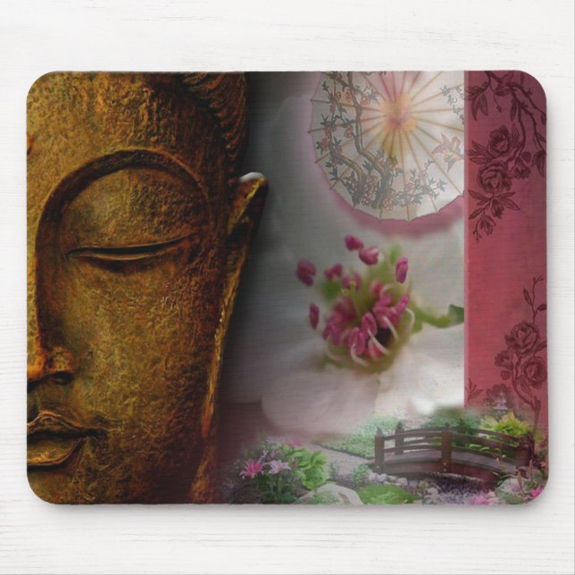 Mousepad Tapete de ratos Budismo (Frente)