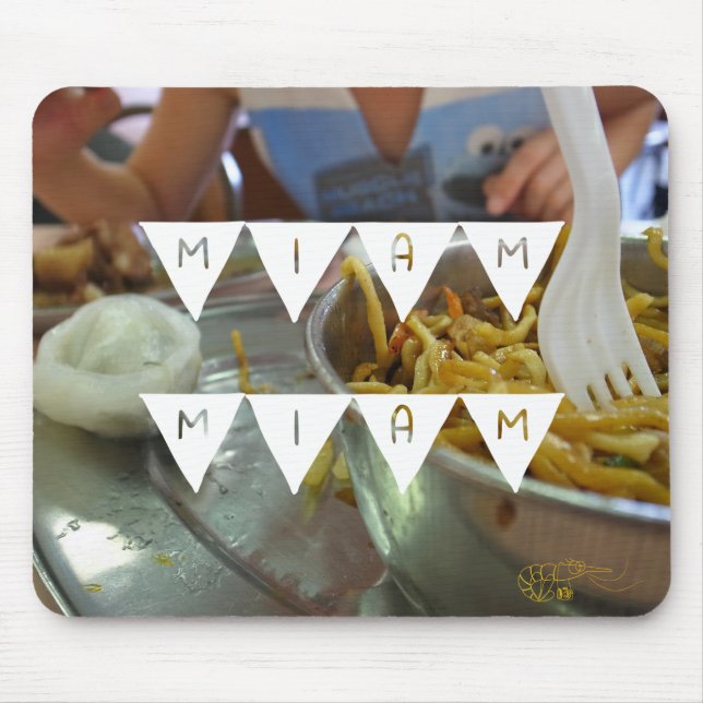 Mousepad Tapete de ratos - MIAM (Frente)