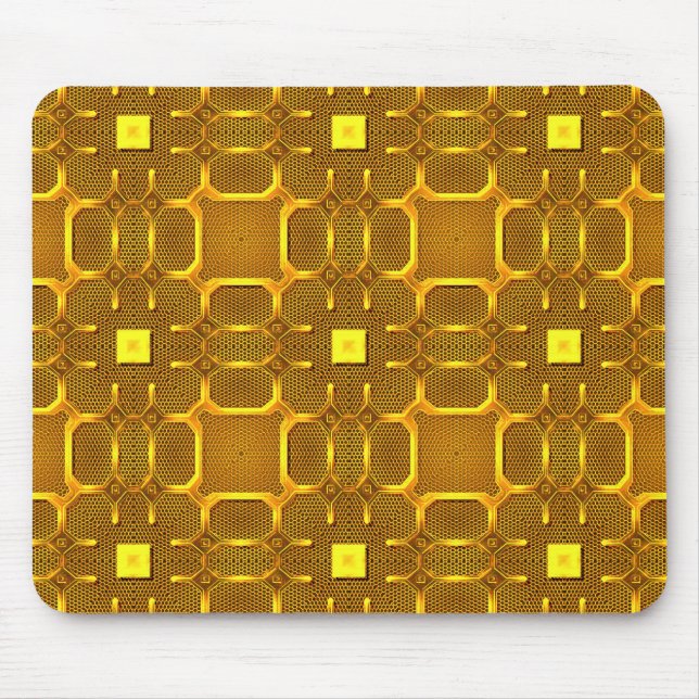 Mousepad Tapete de ratos ReBeToN Gold Line 001 (Frente)