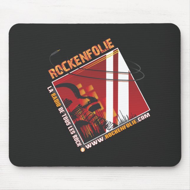 Mousepad Tapete de ratos Rockenfolie (Frente)