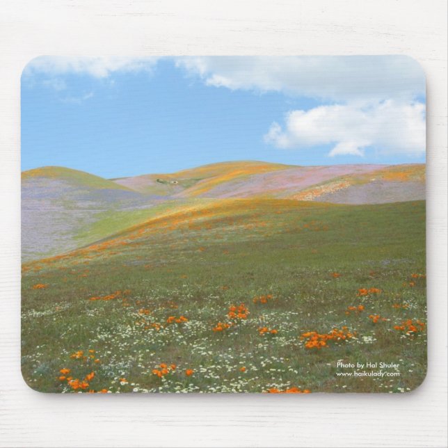 Mousepad Tapete do primavera da natureza (Frente)