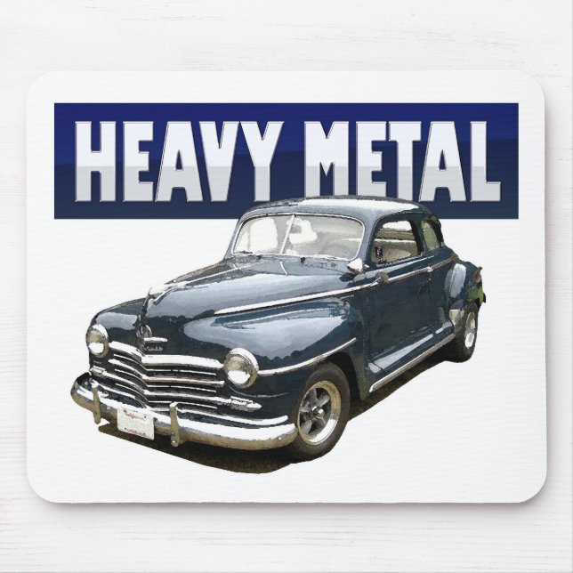 Mousepad Tapete do rato 1946 do cupé de Plymouth (Frente)