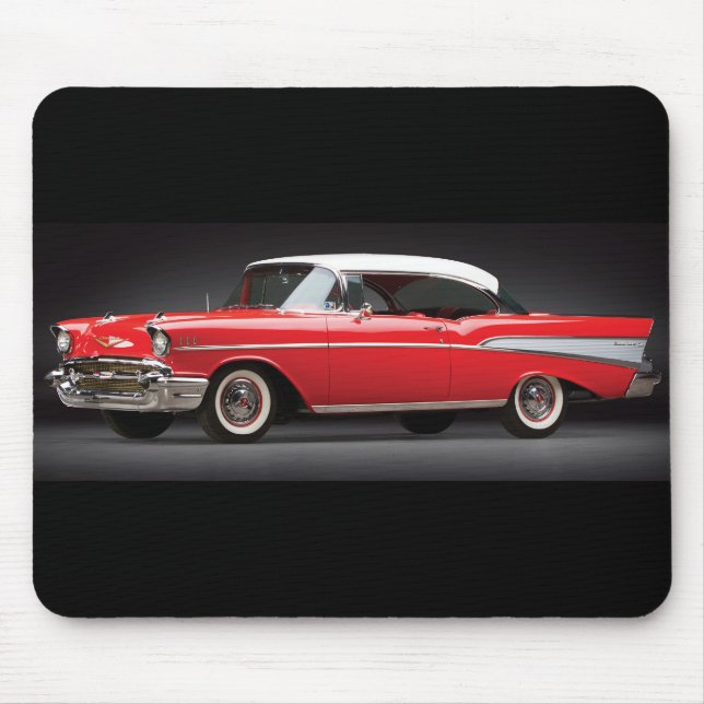 Mousepad Tapete do rato 1957 de Chevy (Frente)