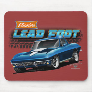 Mousepad Tapete do rato 1967 da arraia-lixa de Corveta