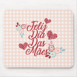Mousepad Tapete do rato adorável do diâmetro DAS Mães   