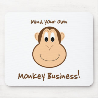 Mousepad Tapete do rato adorável do macaco