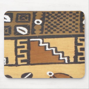 Mousepad Tapete do rato africano de pano da lama das
