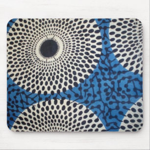 Mousepad Tapete do rato africano do impressão do círculo