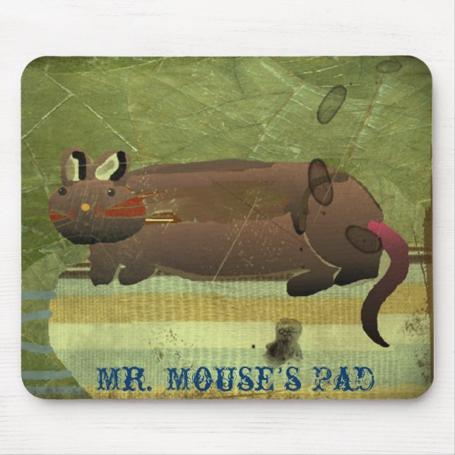 Mousepad Tapete do rato (almofada do Sr. rato) (Frente)