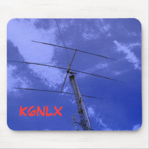 Mousepad Tapete do rato amador do sinal de chamada de rádi