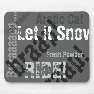 Mousepad Tapete do rato ártico do gato
