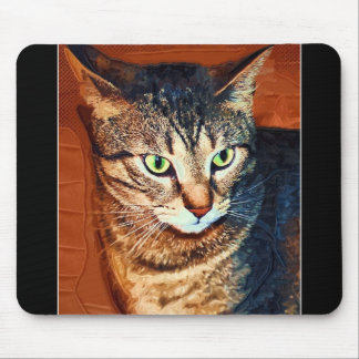 Mousepad Tapete do rato artístico bonito do gato de gato