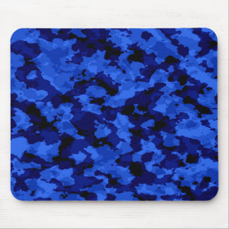 Mousepad Tapete do rato azul da camuflagem