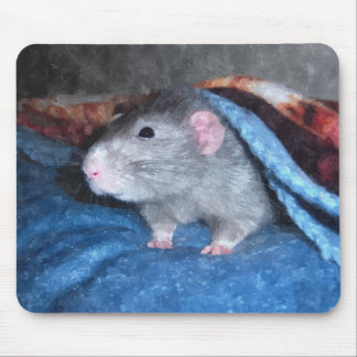 Mousepad Tapete do rato azul do rato de Dumbo da aguarela
