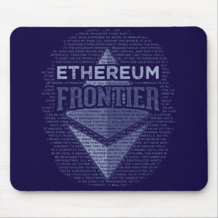 Mousepad Tapete do rato azul escuro do Grunge da fronteira
