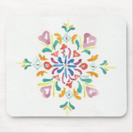 Mousepad Tapete do rato bonito da arte do teste padrão