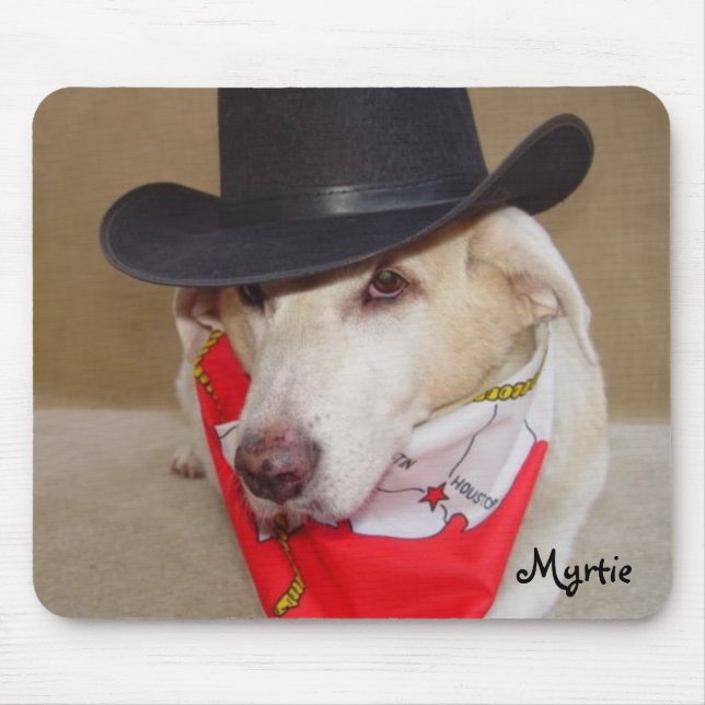 Mousepad Tapete do rato bonito do cão (Frente)