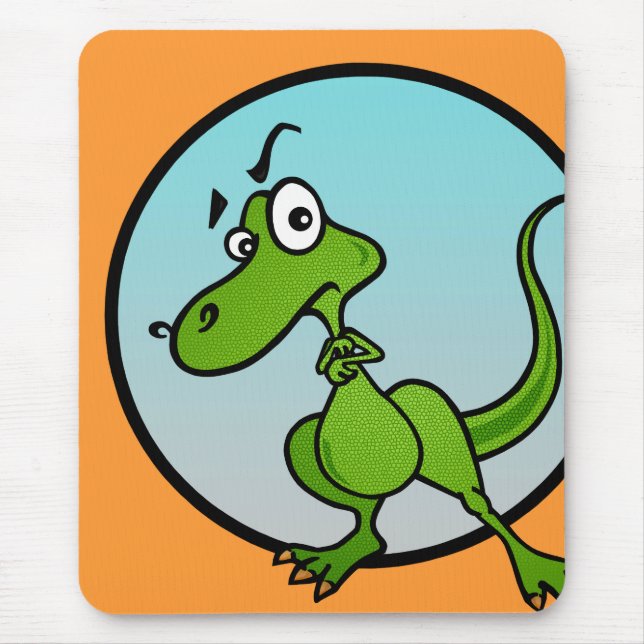 MOUSEPAD TAPETE DO RATO BONITO DO DINOSSAURO (Frente)