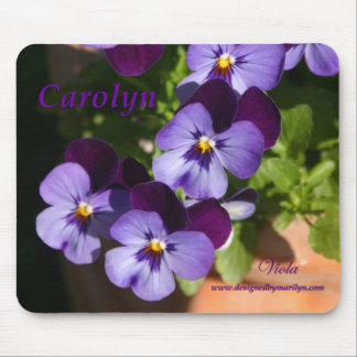 Mousepad Tapete do rato Carolyn da viola