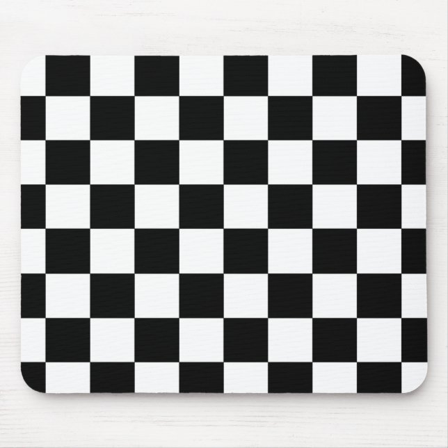 Mousepad Tapete do rato Checkered (Frente)
