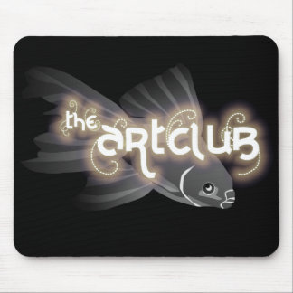 Mousepad Tapete do rato cinzento dos peixes