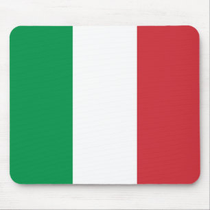 Mousepad Tapete do rato com a bandeira de Italia