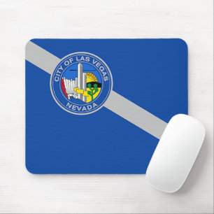 Mousepad Tapete do rato com a bandeira de Las Vegas, EUA