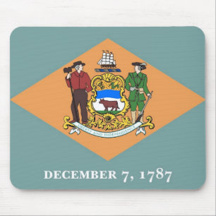 Mousepad Tapete do rato com a bandeira do estado de