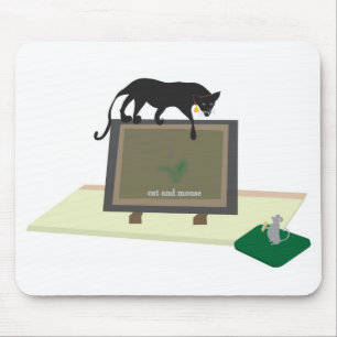 Mousepad Tapete do rato com gato