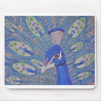 Mousepad tapete do rato com pavão