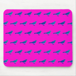 Mousepad Tapete do rato cor-de-rosa com teste padrão do
