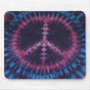 Mousepad Tapete do rato cor-de-rosa do sinal de paz da