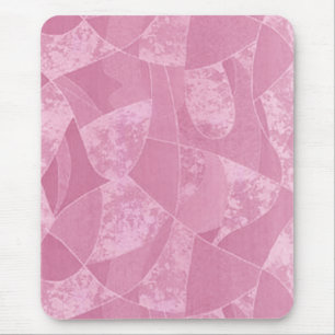 Mousepad Tapete do rato cor-de-rosa do vidro da mancha