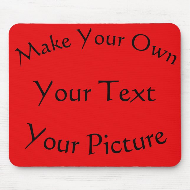 Mousepad Tapete do rato customizável (Frente)