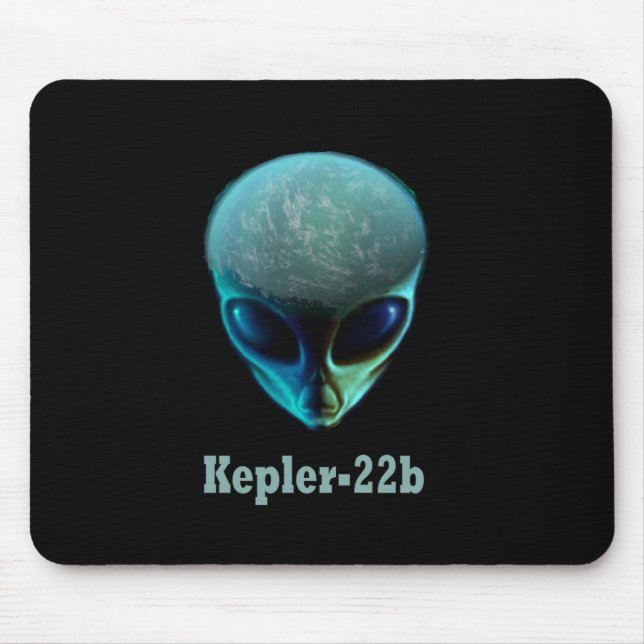 Mousepad Tapete do rato da alienígena de Kepler-22b (Frente)