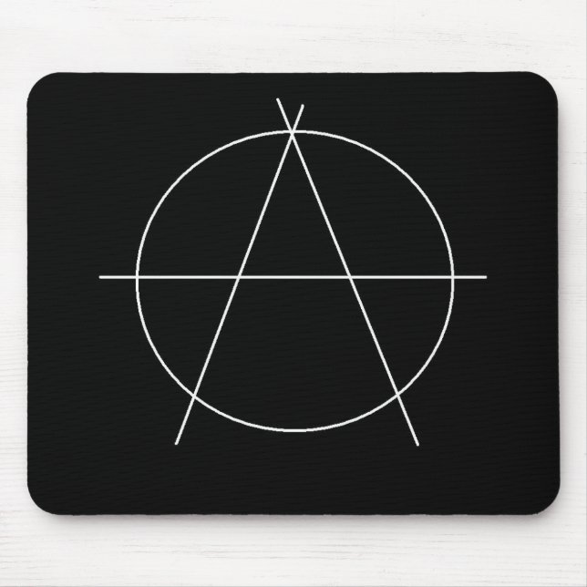 Mousepad tapete do rato da anarquia (Frente)