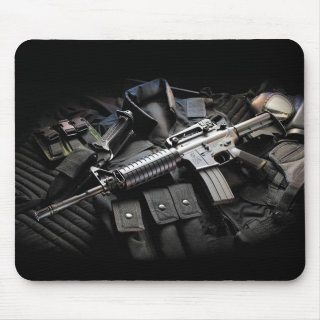 Mousepad tapete do rato da AR 15 (Frente)