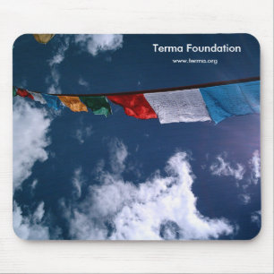 Mousepad Tapete do rato da bandeira da oração da fundaç