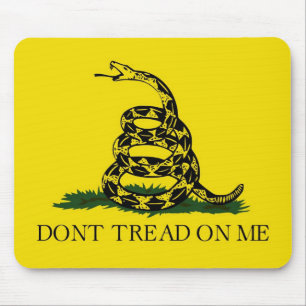 Mousepad Tapete do rato da bandeira de Gadsden