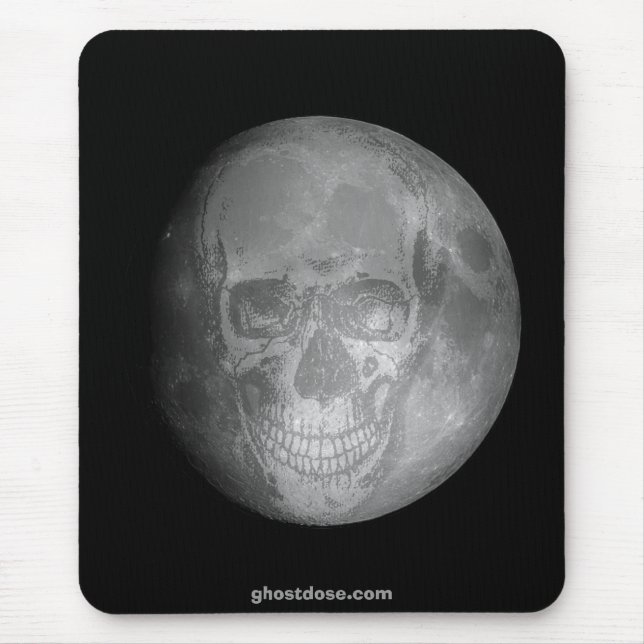Mousepad Tapete do rato da cara de lua (Frente)