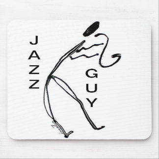 Mousepad Tapete do rato da cara do jazz