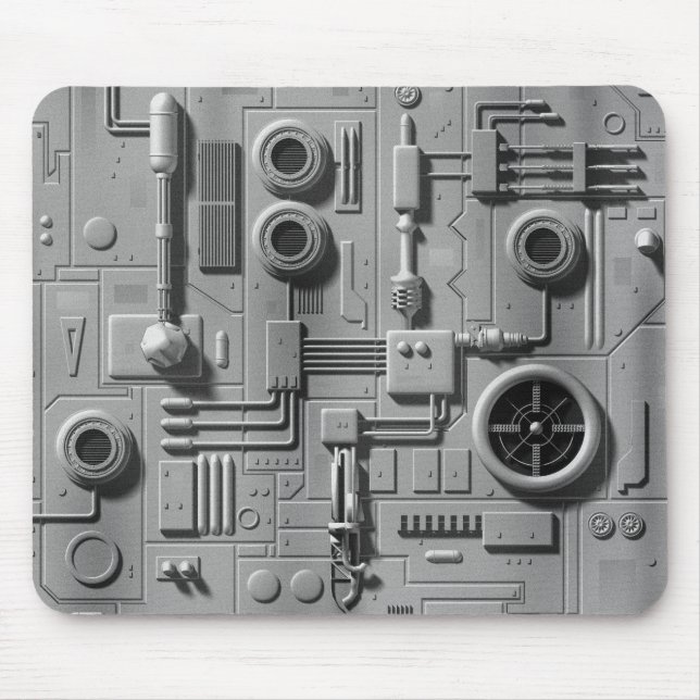 Mousepad Tapete do rato da casca do falcão (Frente)