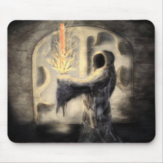 Mousepad Tapete do rato da ceifeira do guardião