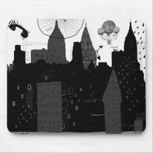 Mousepad Tapete do rato da cidade