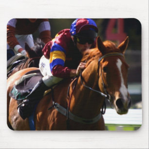 Mousepad Tapete do rato da corrida de cavalos