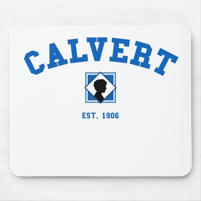Mousepad Tapete do rato da educação de Calvert (Frente)