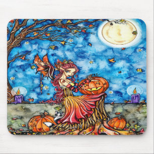 Mousepad Tapete do rato da fada do Dia das Bruxas