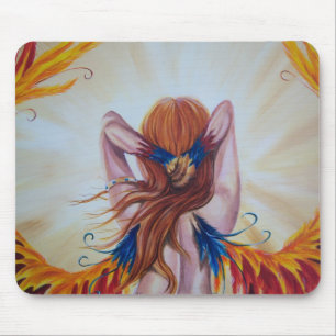 Mousepad Tapete do rato da fantasia da deusa de Phoenix