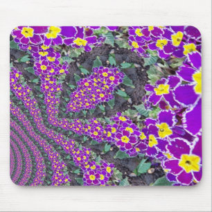 Mousepad Tapete do rato da flor do Fractal